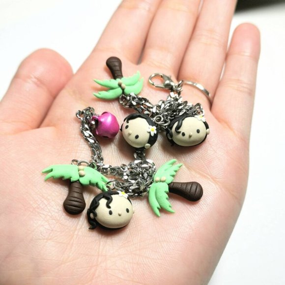 Princess Moana Disney Bracelet Handmade Polymer Clay - Picture 2 of 4